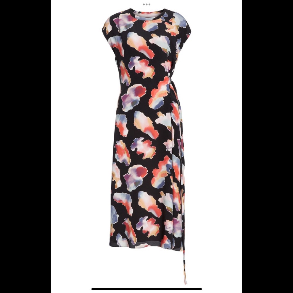 Sies Marjan Multicolor Abstract Print Dress